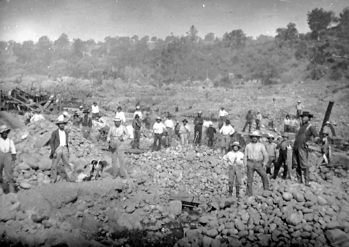 australian gold rush miners. gold rush miners clothing.
