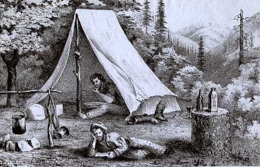 california gold rush 1849 pictures. very little gold will be