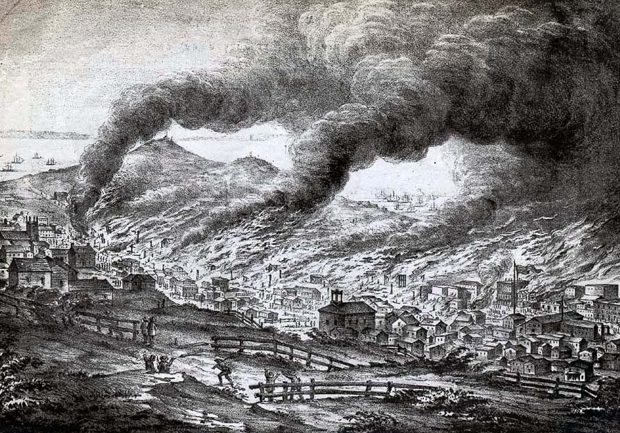 SAN FRANCISCO FIRE: June 14, 1850 « YesterYear Once More