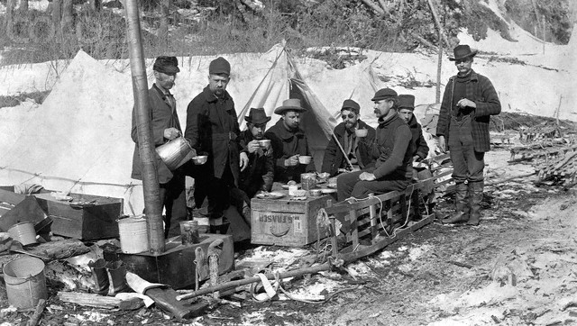pictures of gold rush california. from the Yukon gold rush.