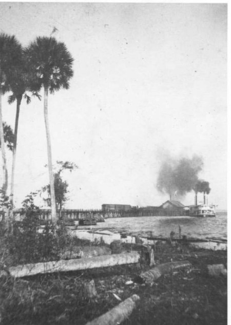 Railroad Wharf on St. Johns River - Florida (Image from www.taplines.net)