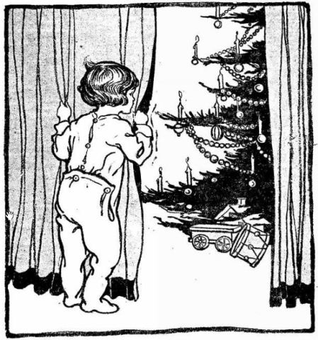Christmas Tree - child - Appleton Post Crescent WI 22 Dec 1922